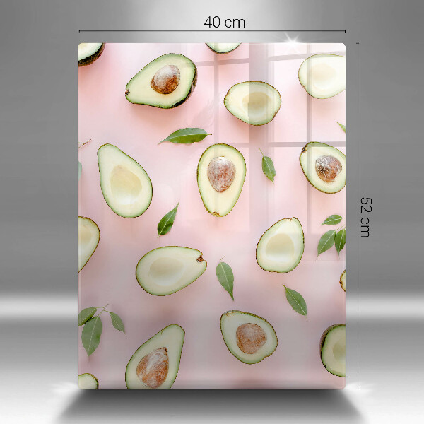 Cutting board Avocado pattern