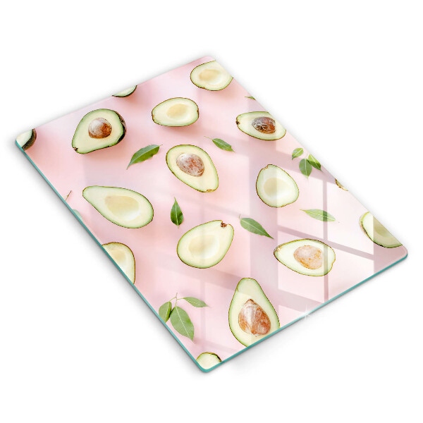 Cutting board Avocado pattern