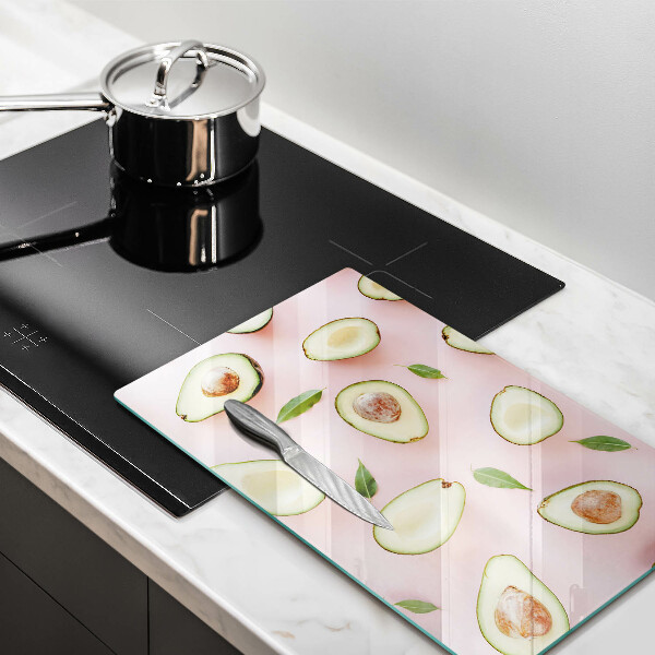 Cutting board Avocado pattern