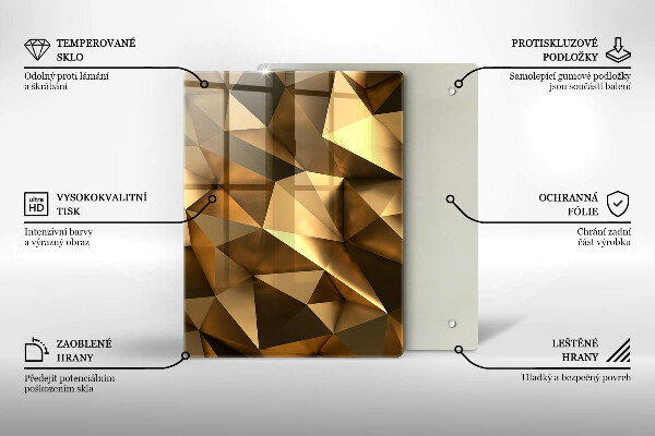 Cutting board Avocado pattern