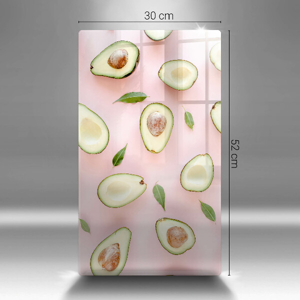 Cutting board Avocado pattern