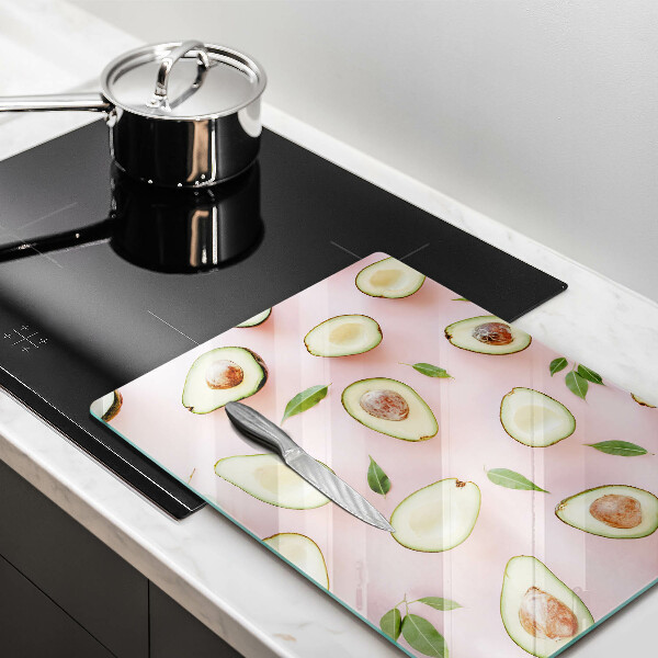 Cutting board Avocado pattern