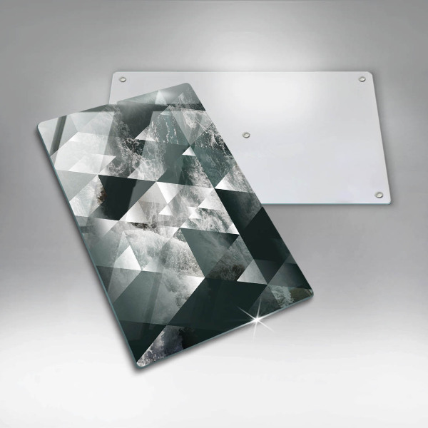 Cutting board Triangles and water