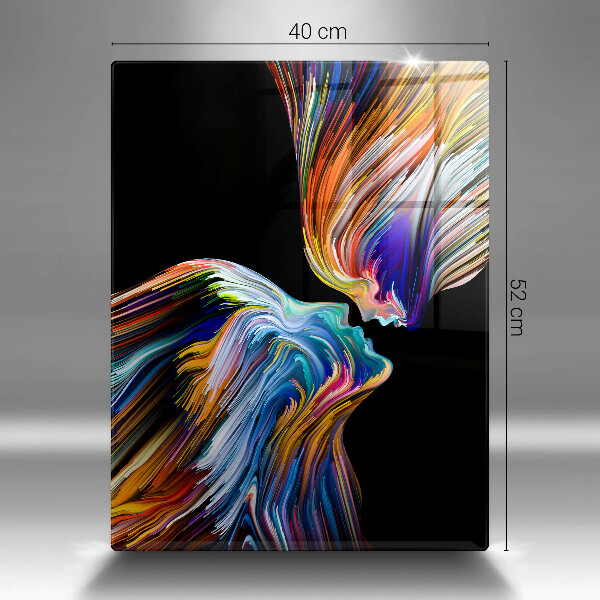 Cutting board Abstraction kiss