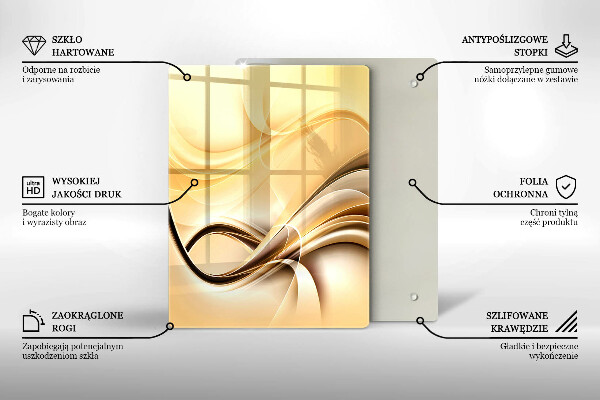 Cutting board Abstraction kiss