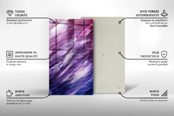 Cutting board Paint abstraction