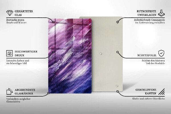 Cutting board Paint abstraction