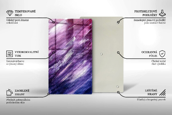 Cutting board Paint abstraction