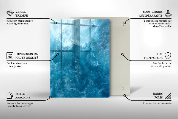 Cutting board Paint abstraction