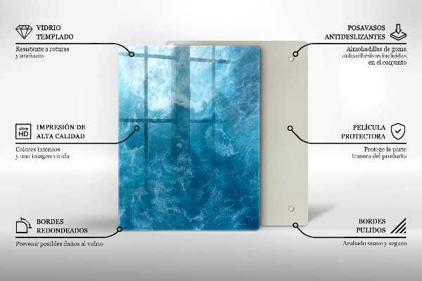 Cutting board Paint abstraction