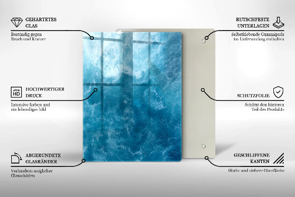 Cutting board Paint abstraction