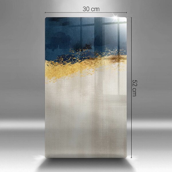 Cutting board Abstraction gold