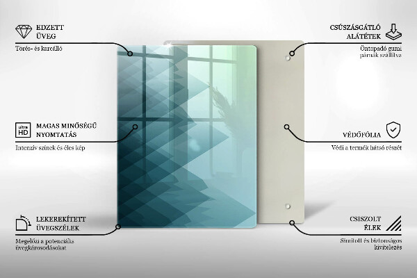 Worktop saver Delicate feathers