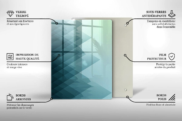 Worktop saver Delicate feathers