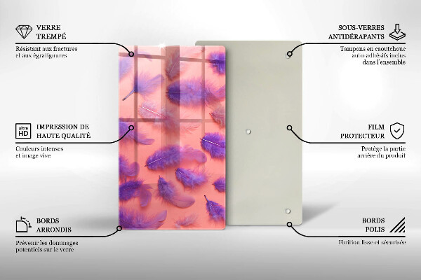 Worktop saver Fluffy feathers