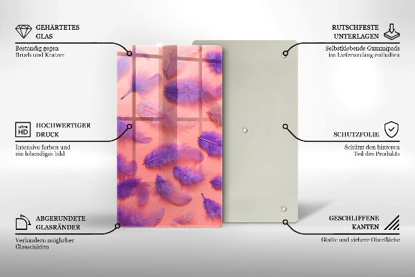 Worktop saver Fluffy feathers