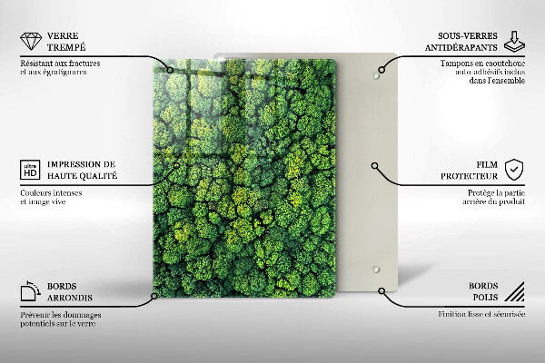 Worktop saver Beautiful flowers