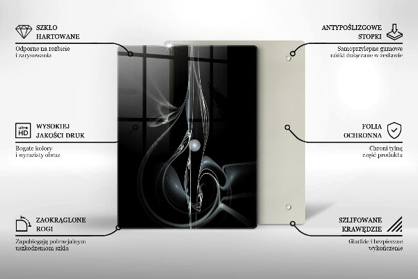 Cutting board A delicate bouquet of roses