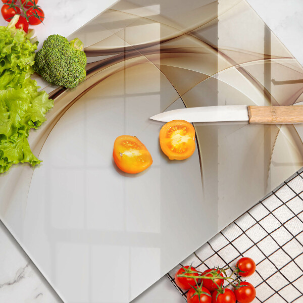 Cutting board Abstraction shapes