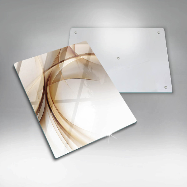 Cutting board Abstraction shapes