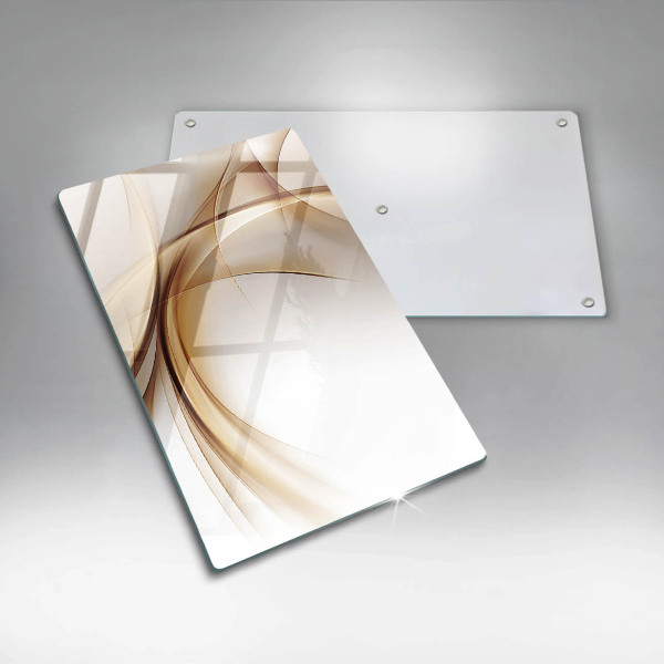 Cutting board Abstraction shapes