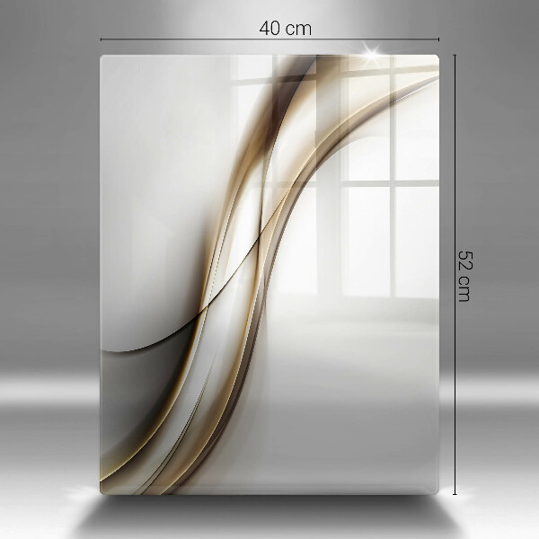 Cutting board Mild abstraction lines