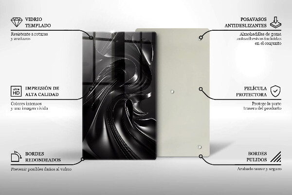 Worktop saver Black mass abstraction