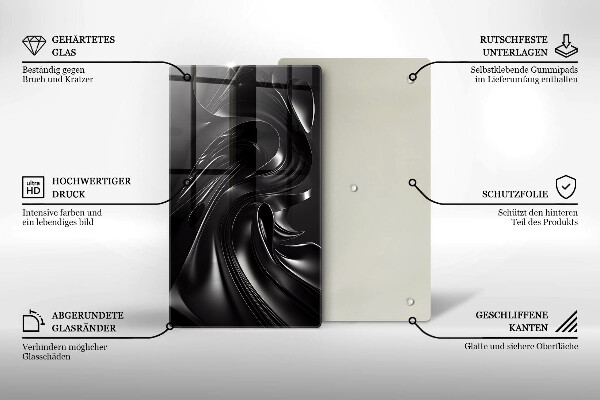 Worktop saver Black mass abstraction