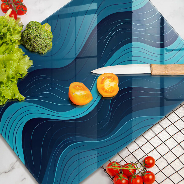 Worktop saver Abstract waves
