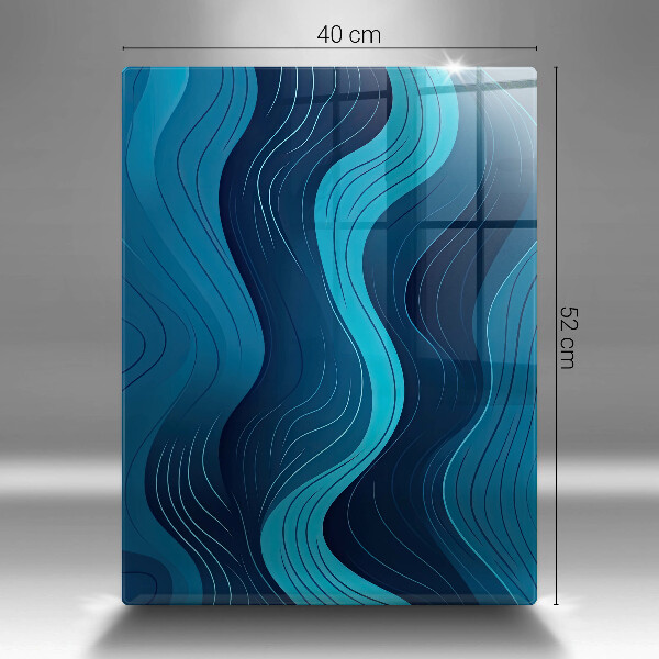 Worktop saver Abstract waves