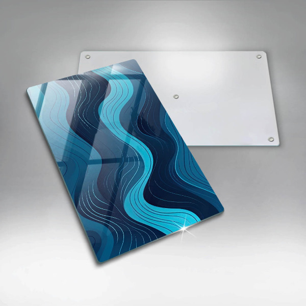 Worktop saver Abstract waves