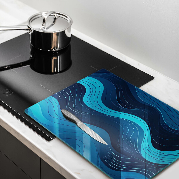 Worktop saver Abstract waves