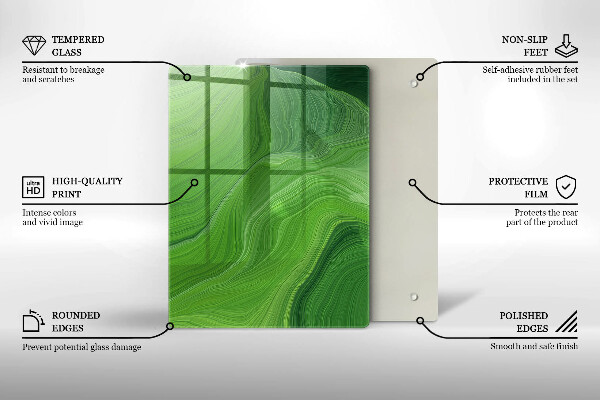 Worktop saver Salt crystals