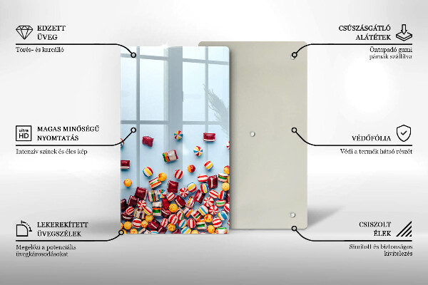 Worktop saver Colorful candies