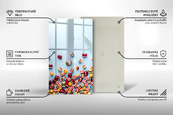 Worktop saver Colorful candies