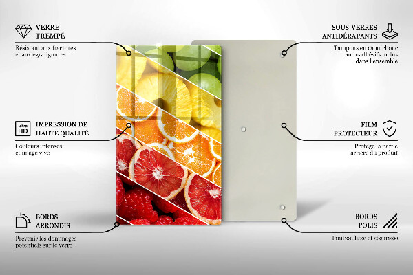 Worktop saver Colorful fruits