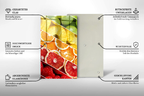 Worktop saver Colorful fruits