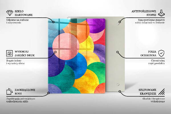 Worktop saver Geometric lines