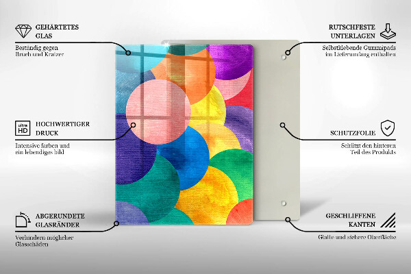 Worktop saver Geometric lines