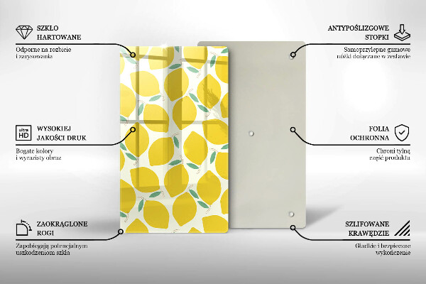 Worktop saver Illustratuion lemons