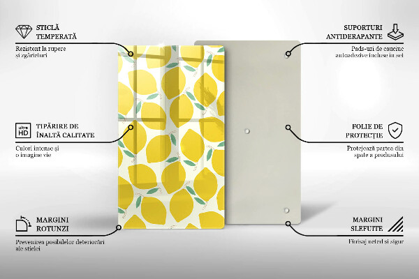 Worktop saver Illustratuion lemons
