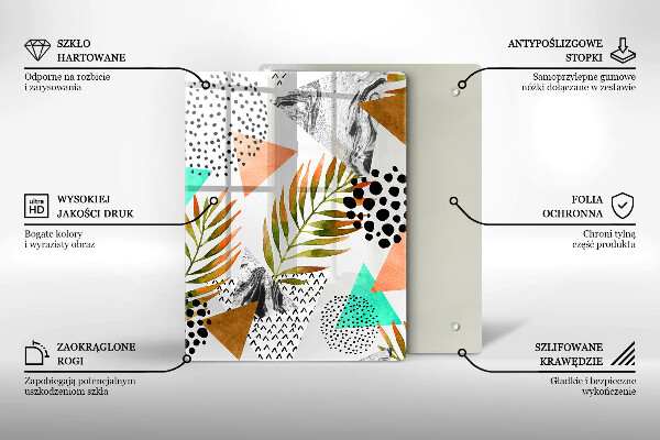 Worktop saver Blue-gold marble