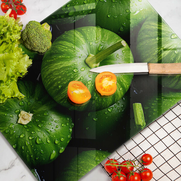 Worktop saver Green pumpkins