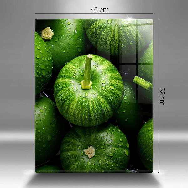 Worktop saver Green pumpkins