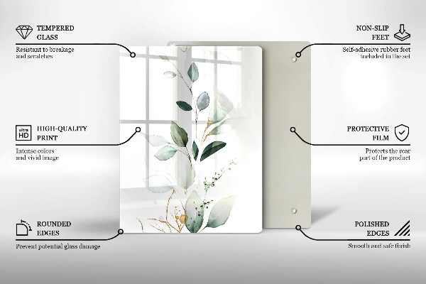 Worktop saver Green pumpkins