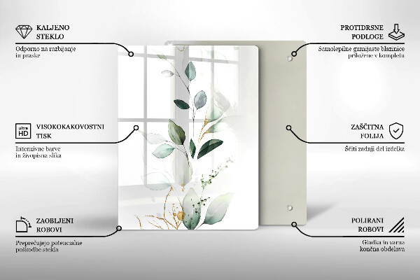 Worktop saver Green pumpkins