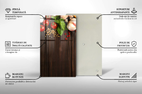 Worktop saver Vegetables on the table