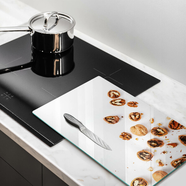 Worktop saver Nuts on a white background