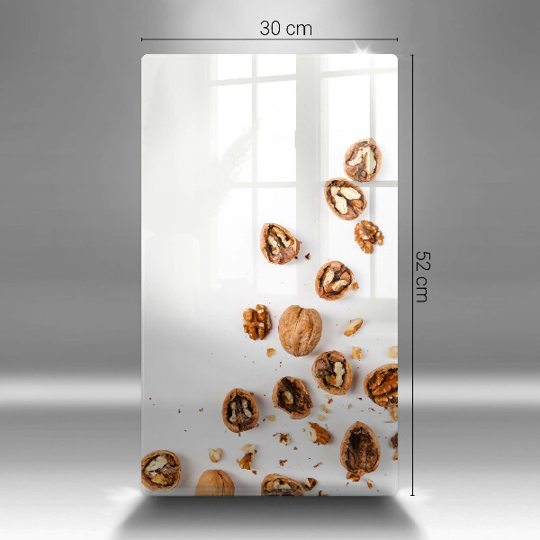 Worktop saver Nuts on a white background