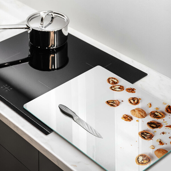 Worktop saver Nuts on a white background
